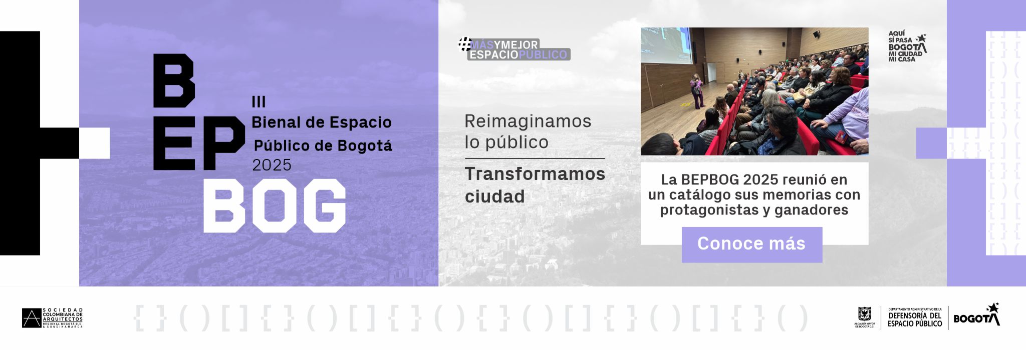 Bogotá presentó el catálogo de las memorias y ganadores de la Bienal de Espacio Público 2025