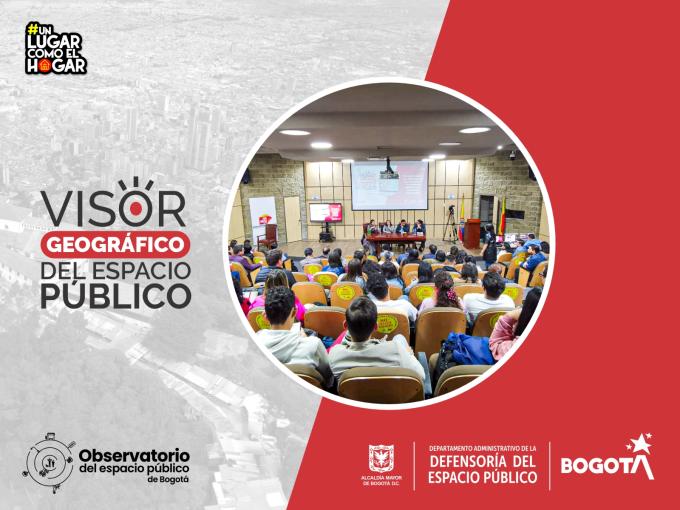 Presentado oficialmente el Visor Geográfico del Espacio Público de Bogotá